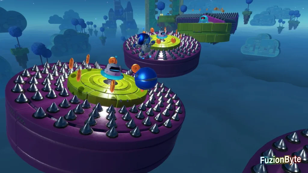 Astro Bot Serpent Starway Rolling Star Luna Bot location Jump acorss platforms