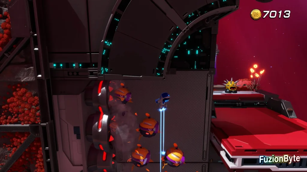 Astro Bot Serpent Starway Ropeway Rally Bot location Boost Right