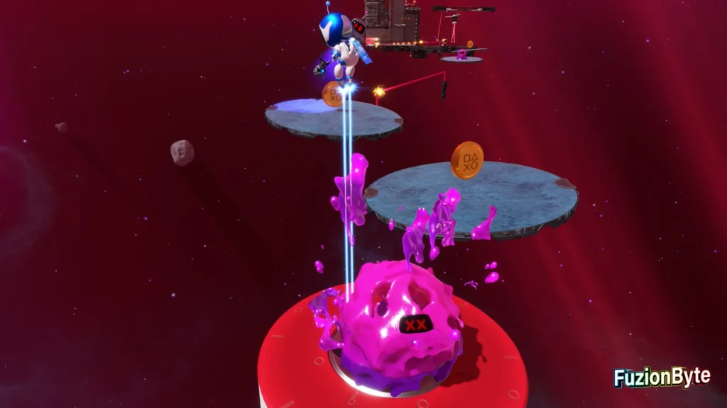 Astro Bot Serpent Starway Ropeway Rally Bot location Defeat Pink Slime