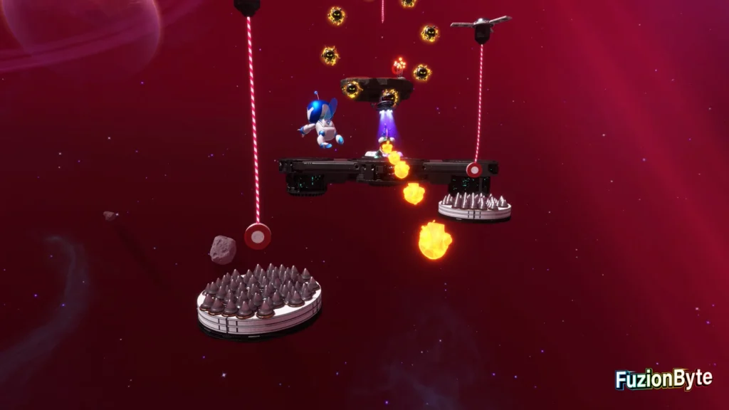 Astro Bot Serpent Starway Ropeway Rally Bot location Swing to rope