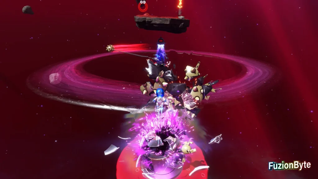 Astro Bot Serpent Starway Swinging Sentries Bot location Defeat Second Sentry