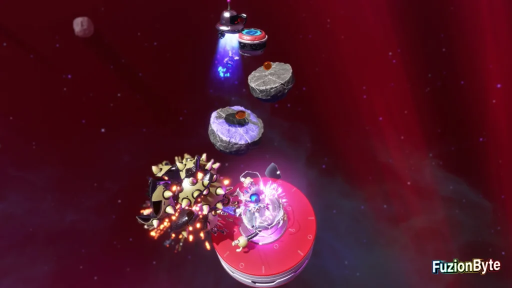 Astro Bot Serpent Starway Swinging Sentries Bot location Defeat Sentry