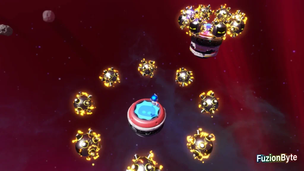 Astro Bot Serpent Starway Swinging Sentries Bot location Use Jump Pads