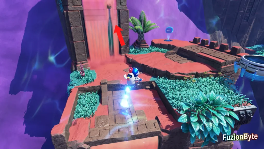 Astro Bot Serpent Starway Trapped In Time Bot locations Bot 1 Chicken boost up