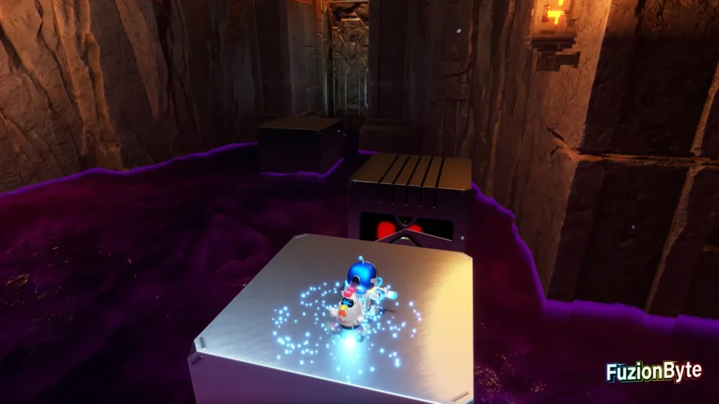 Astro Bot Serpent Starway Trapped In Time Bot locations Bot 4 Desert Wanderer Boost up