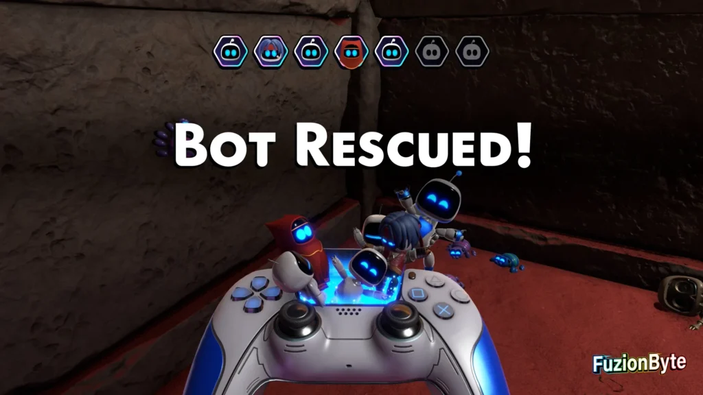 Astro Bot Serpent Starway Trapped In Time Bot locations Bot 5