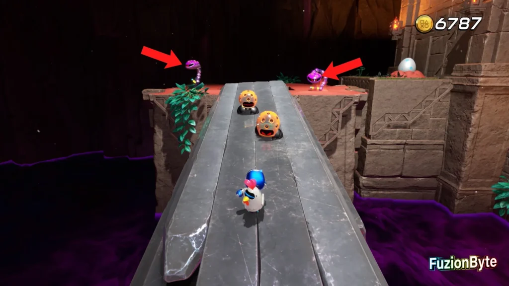 Astro Bot Serpent Starway Trapped In Time Bot locations Bot 5 Defeat Snakes