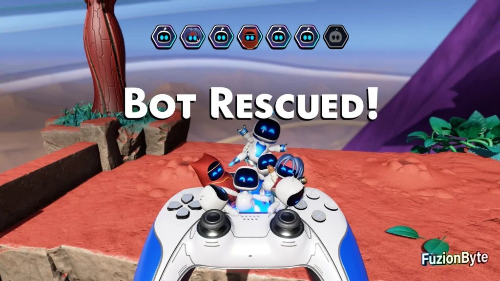 Astro Bot Serpent Starway Trapped In Time Bot locations Bot 6