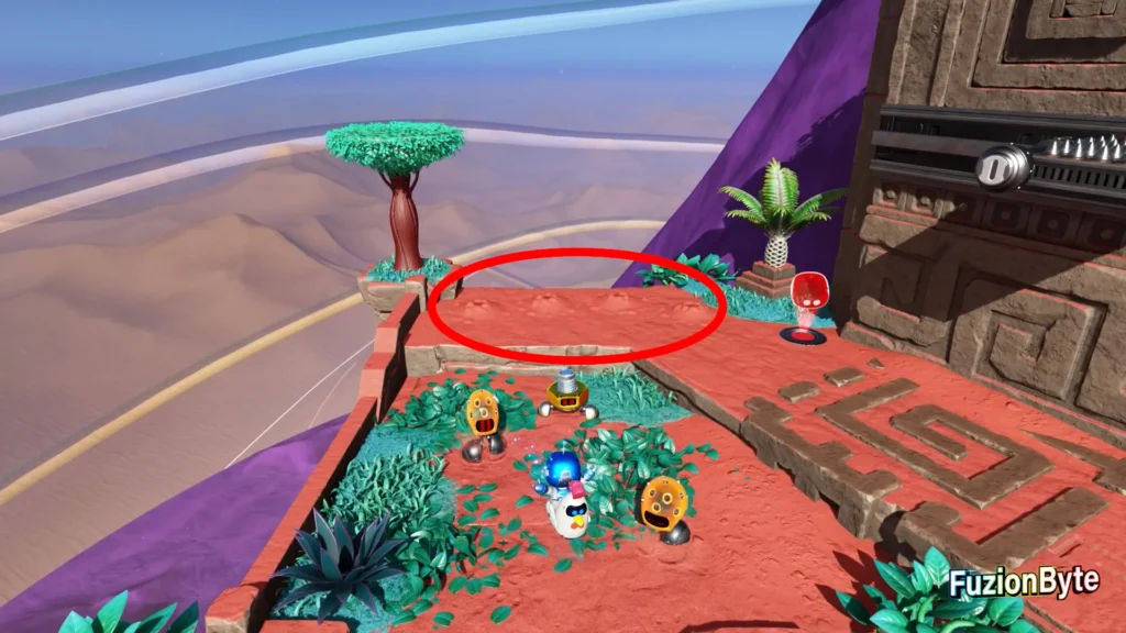 Astro Bot Serpent Starway Trapped In Time Bot locations Bot 6 Defeat enemies then go to the holes