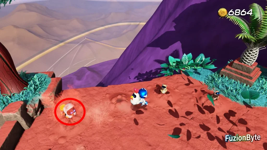 Astro Bot Serpent Starway Trapped In Time Bot locations Bot 6 Location