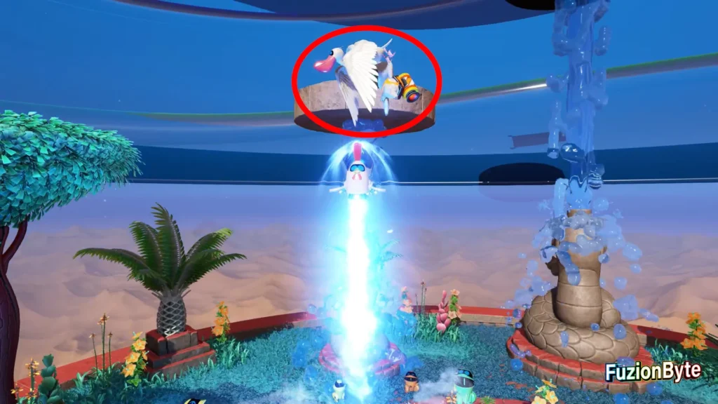 Astro Bot Serpent Starway Trapped In Time Bot locations Bot 7 Boost up to the bird