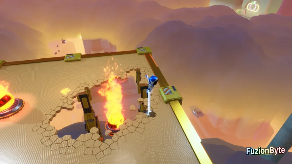 Astro Bot Tentacle System Crumble Rumble 2 Bot location Defeat Fire Element