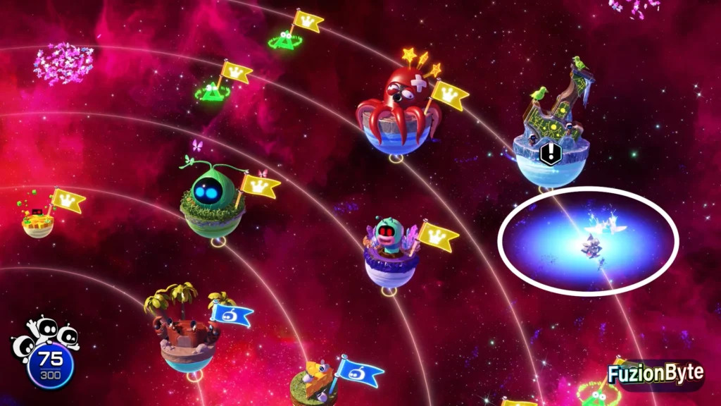 Astro Bot Tentacle System Crumble Rumble 2 Bot location smash the asteroid