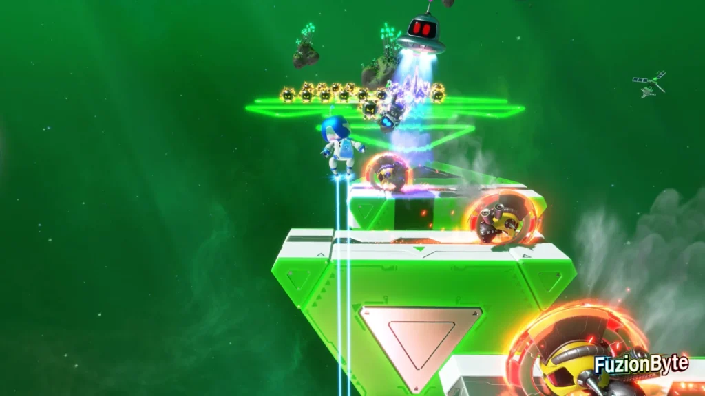 Astro Bot Tentacle System Cut N Grind Bot Location Move across platforms