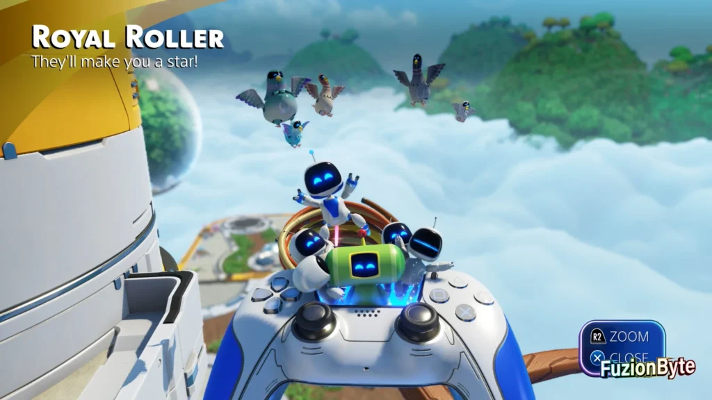 Astro Bot Tentacle System Downsize Surprise Bot 5, Royal Roller Collected