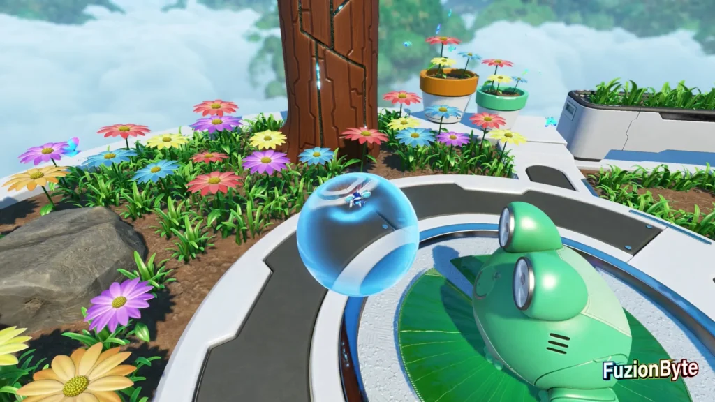 Astro Bot Tentacle System Downsize Surprise Bot 6 Ride Bubble Up