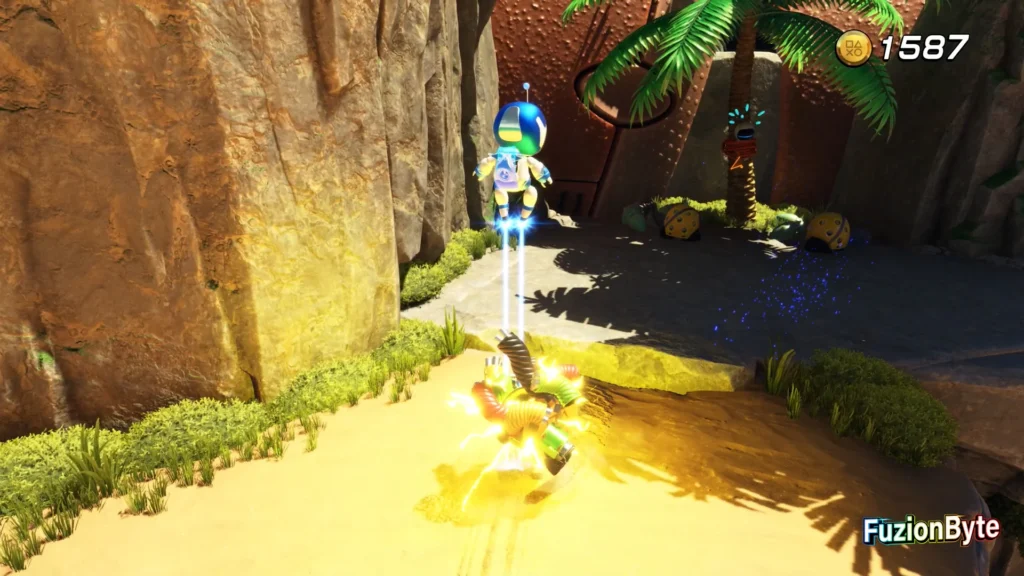 Astro Bot Tentacle System Go-Go Archipelago Bot Locations Bot 2 Defeat the enemies