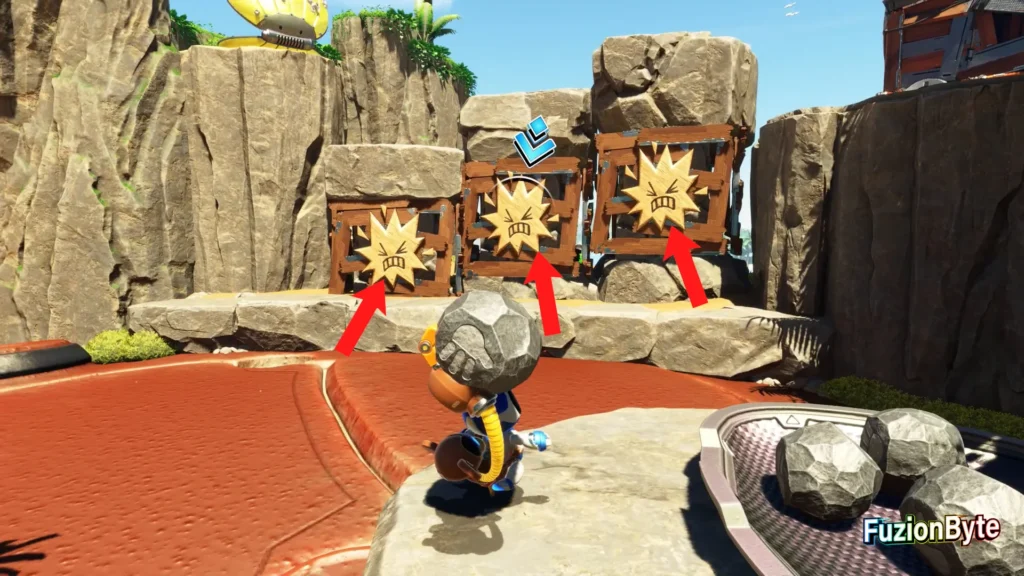 Astro Bot Tentacle System Go-Go Archipelago Bot Locations Bot 3 Smash the 3 boxes