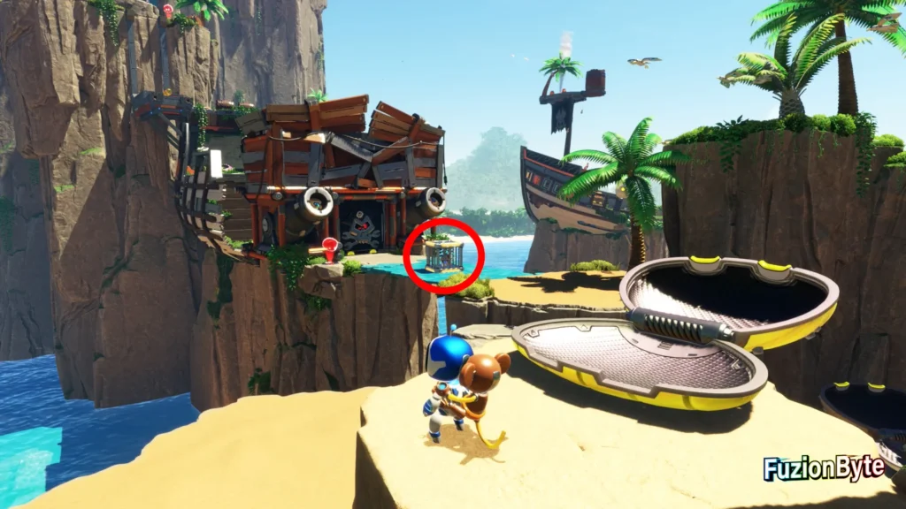 Astro Bot Tentacle System Go-Go Archipelago Bot Locations Bot 4, Elfin Prisoner Location