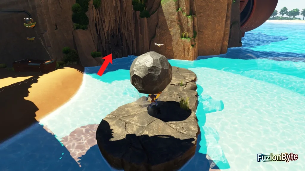 Astro Bot Tentacle System Go-Go Archipelago Bot Locations Bot 5 Throw rock at smash plate