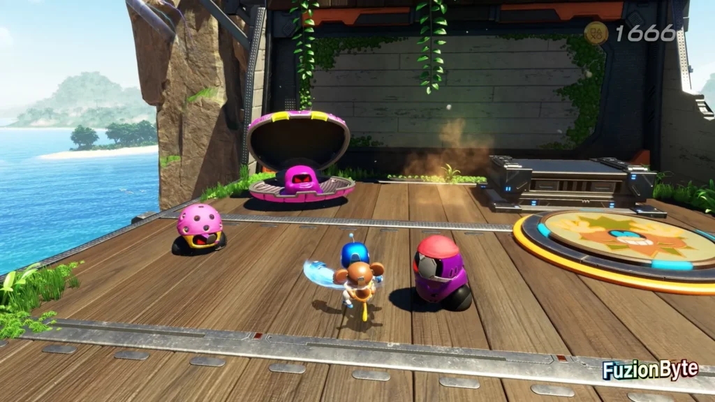 Astro Bot Tentacle System Go-Go Archipelago Bot Locations Bot 6 Horned Protector Turn around after defeating enemies