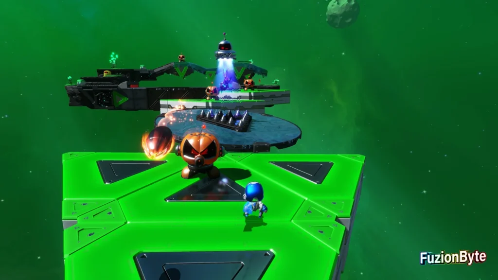 Astro Bot Tentacle System Pumpkin Peril Bot Location Avoid the Artillery