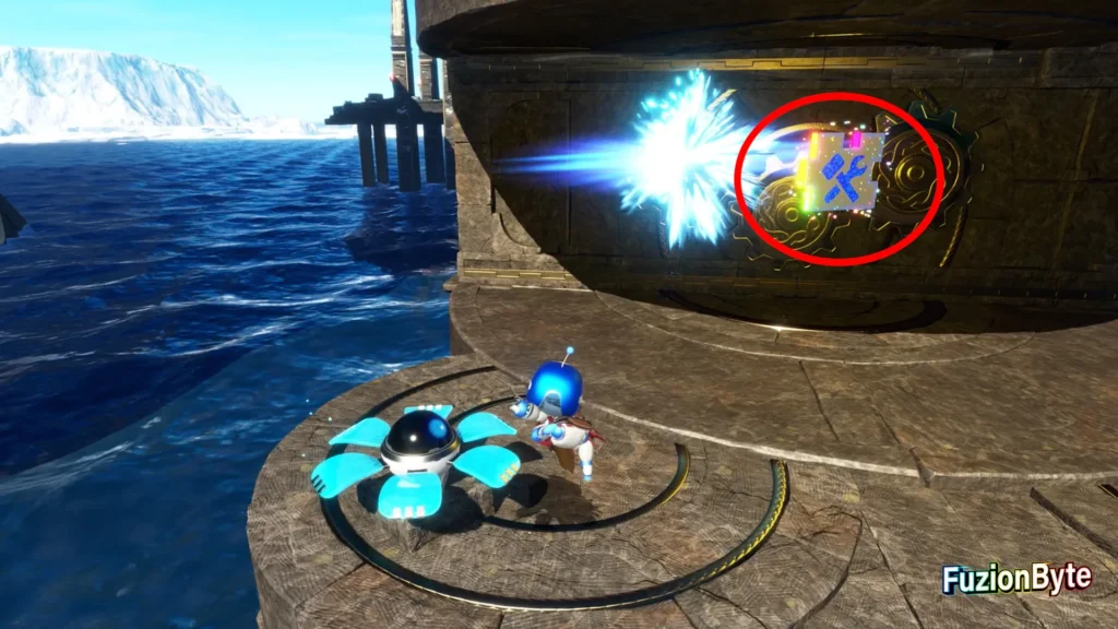 Astro Bot Tentacle System Puzzle Pieces Bot of War Puzzle Piece 3 Freeze Gears