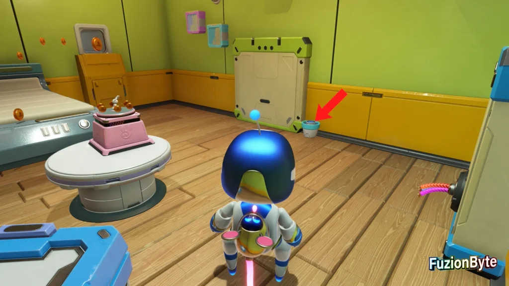 Astro Bot Tentacle System Puzzle Pieces Downsize Surprise Puzzle Piece 2 Shrink and use plant pot lift