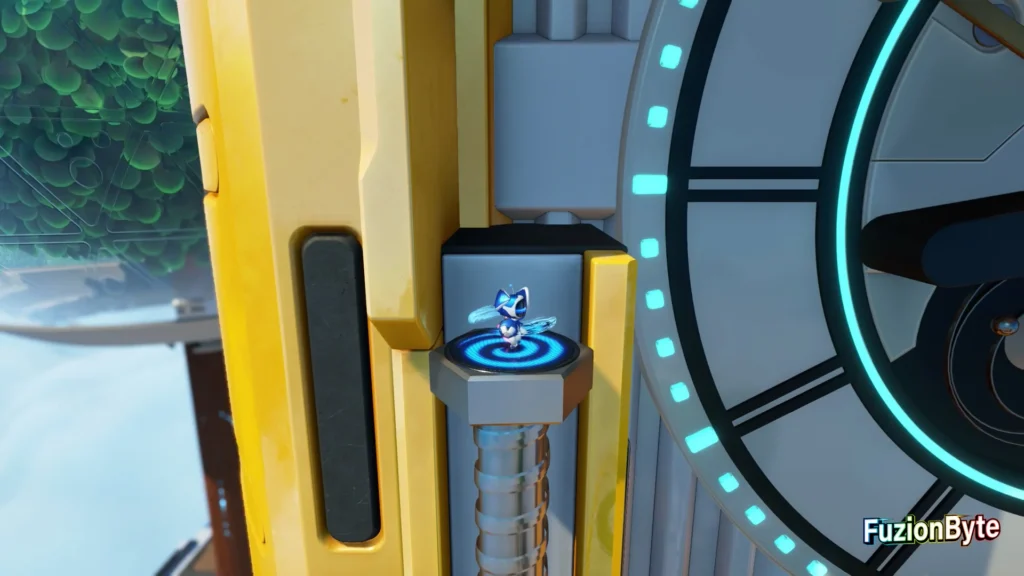 Astro Bot Tentacle System Puzzle Pieces Downsize Surprise Puzzle Piece 3 Ride bolt lift up