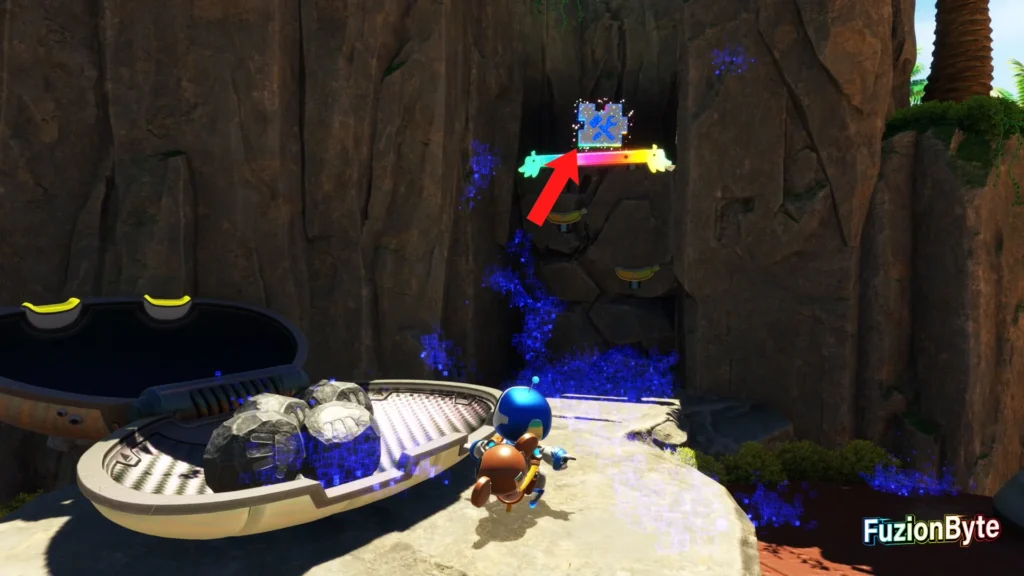 Astro Bot Tentacle System Puzzle Pieces Go-Go Archipelago Puzzle Piece 2 Climb Up