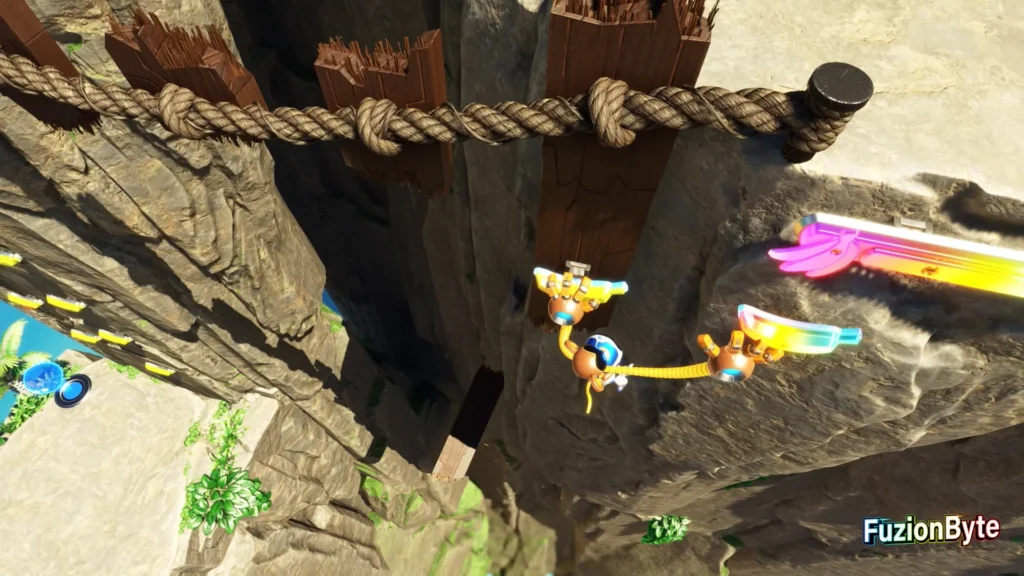 Astro Bot Tentacle System Puzzle Pieces Go-Go Archipelago Puzzle Piece 3 Climb across planks