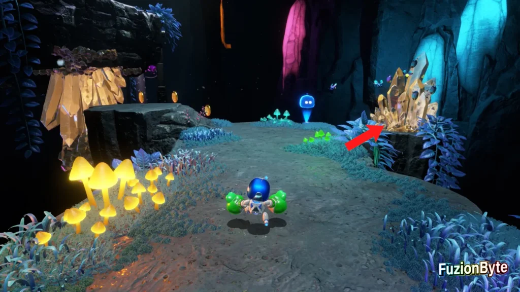 Astro Bot Tentacle System Puzzle Pieces Wormy Passage Puzzle Piece 1 Smash Crystals