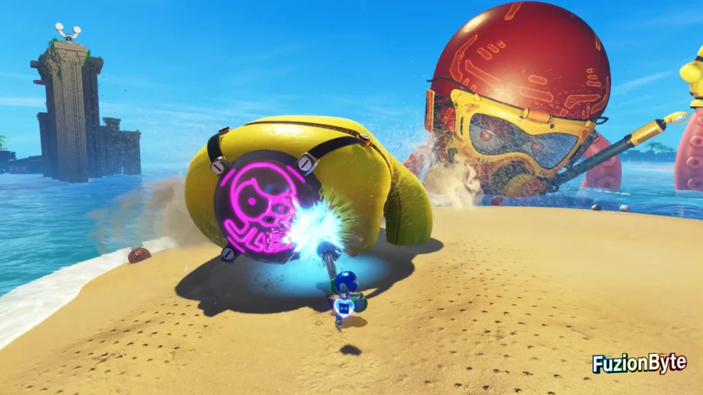 Astro Bot Tentacle System Wako Tako Bot locations Destroy Turbo Punch