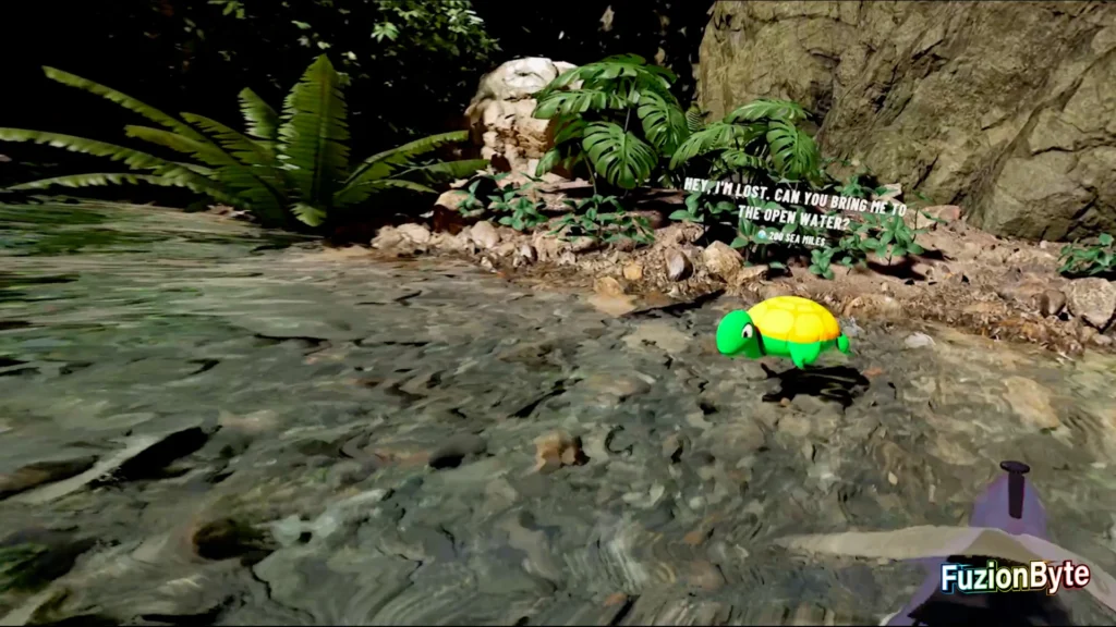 Kayak VR Mirage trophy guide A lost little turtle trophy Image 2
