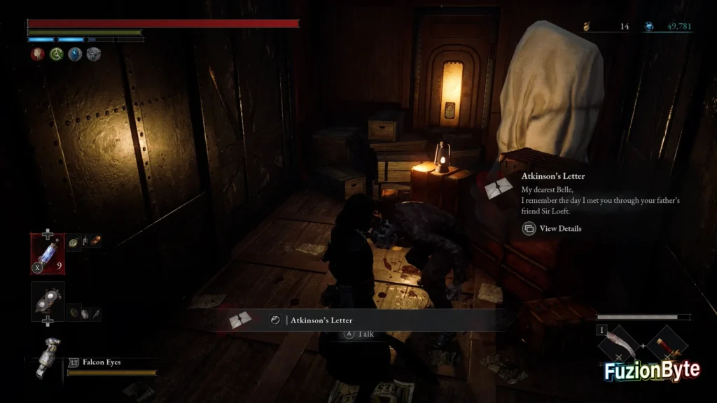 Lies of P Golden Melody trophy guide Why Record Get Atkinson's Letter