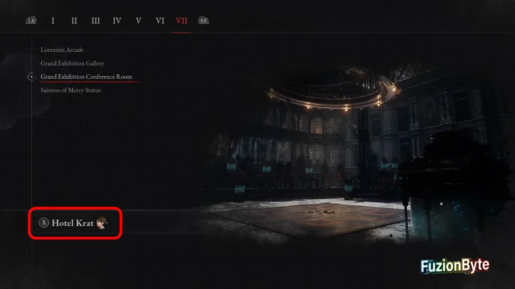 Lies of P The Story of the Refined Old Lady trophy guide Leave the Hotel then go back