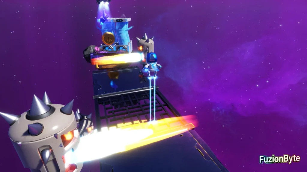 Astro Bot Camo Cosmos Boing Bonanza Bot location avoid jets