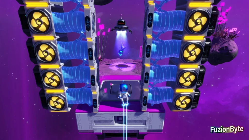 Astro Bot Camo Cosmos Boing Bonanza Bot location open chutes