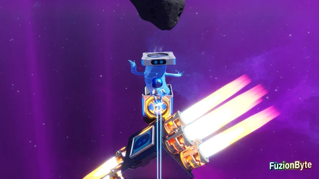 Astro Bot Camo Cosmos Boing Bonanza Bot location use the jump pad