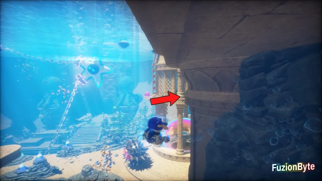 Astro Bot Camo Cosmos Bubbling Under Bot Locations Bot 3 Go right