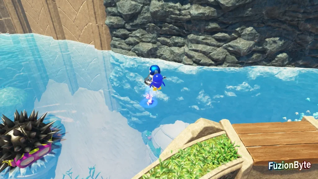 Astro Bot Camo Cosmos Bubbling Under Bot Locations Bot 3 Jump off and hit UFO