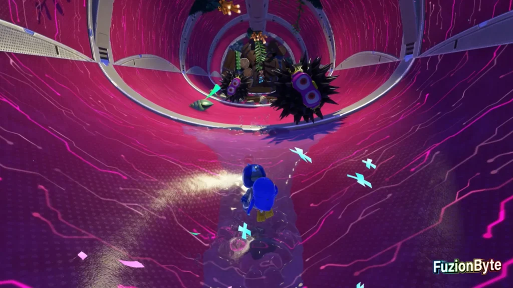 Astro Bot Camo Cosmos Bubbling Under Bot Locations Bot 4, Cat-Like Companion Head through passage