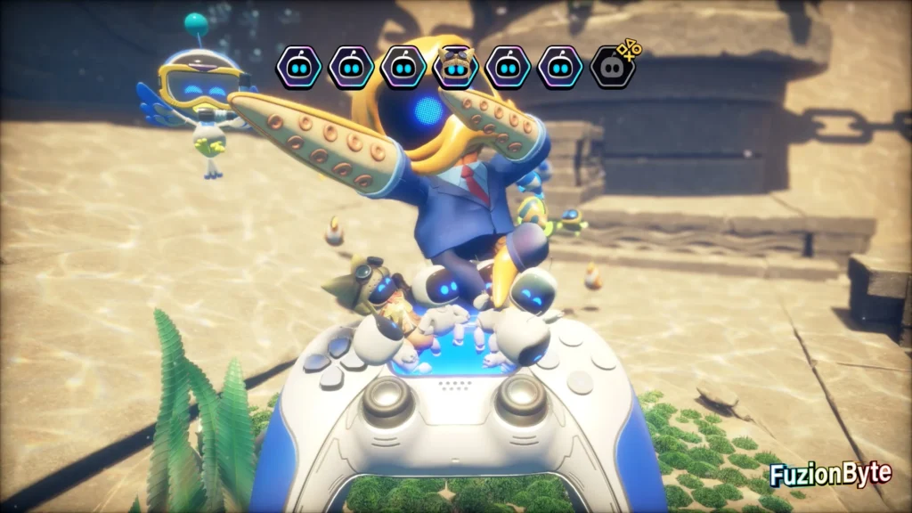 Astro Bot Camo Cosmos Bubbling Under Bot Locations Bot 7, Secret Octopus Rescued