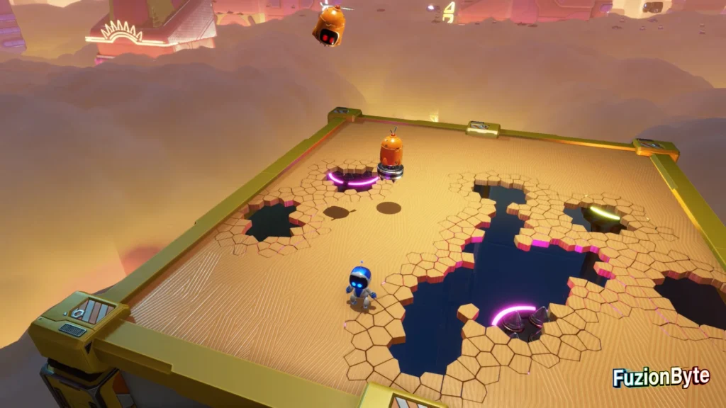 Astro Bot Camo Cosmos Crumble Rumble 4 Bot location Bait Drop-Bots