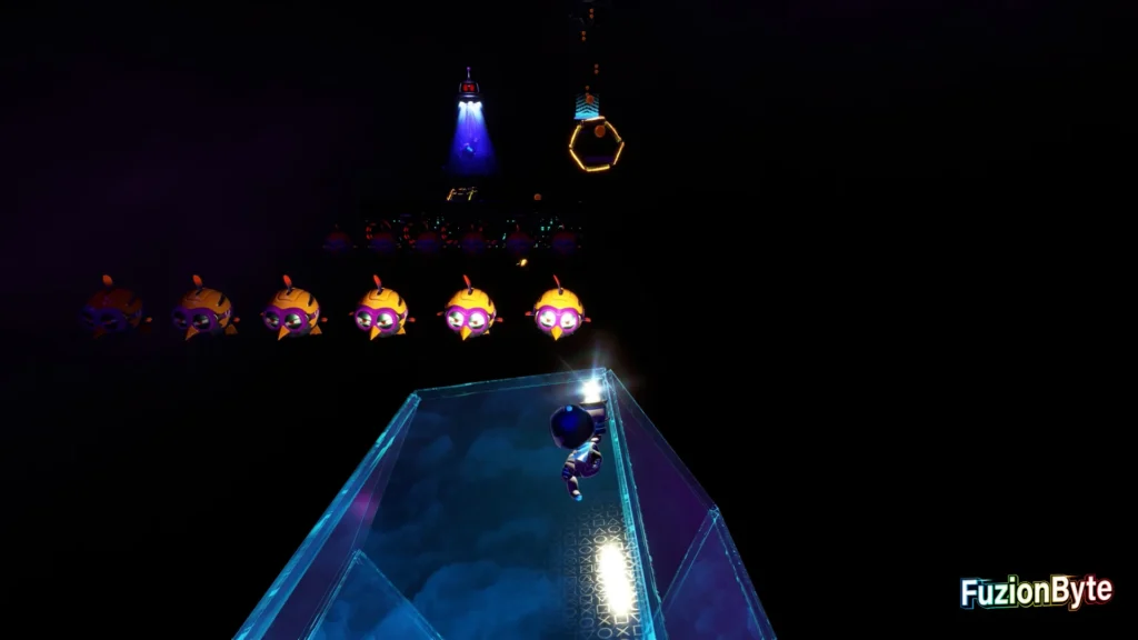 Astro Bot Camo Cosmos Follow The Light Bot location Avoid the birds