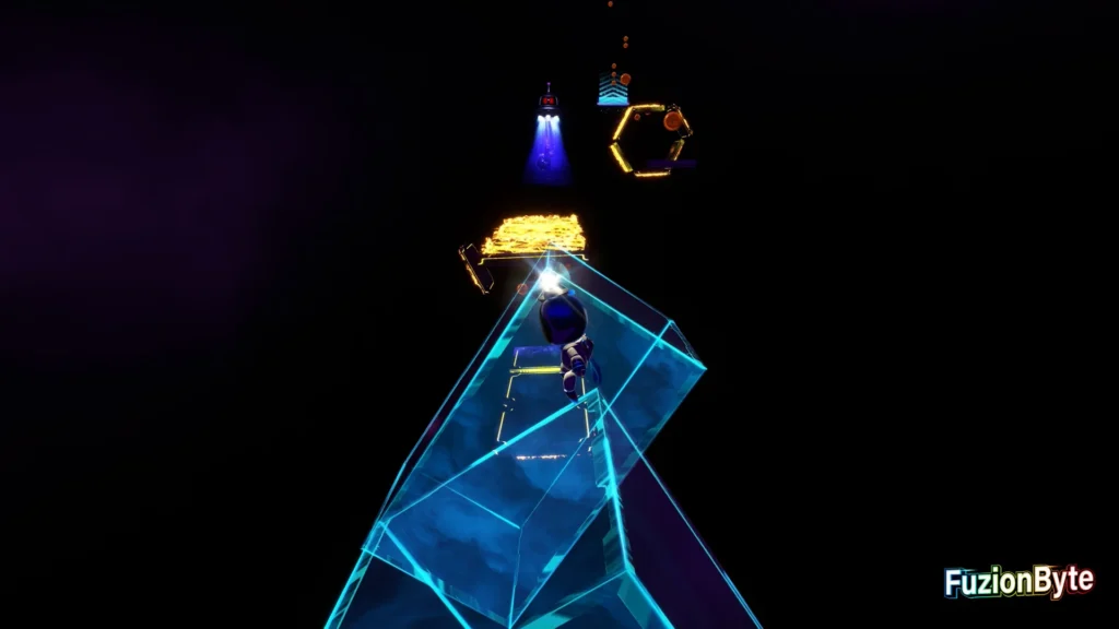 Astro Bot Camo Cosmos Follow The Light Bot location Jump across platforms