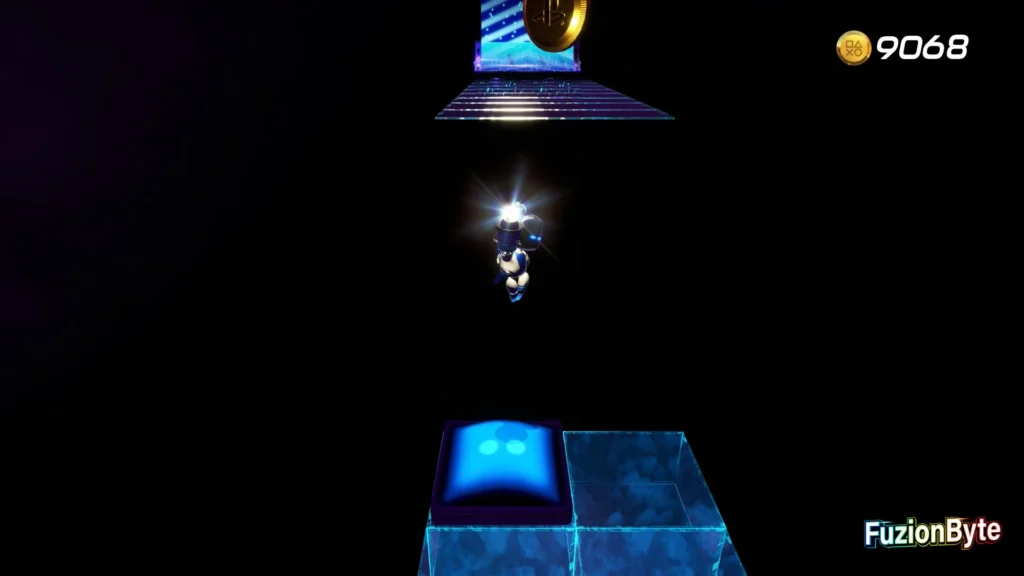 Astro Bot Camo Cosmos Follow The Light Bot location Jump up