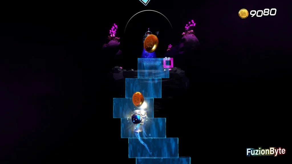 Astro Bot Camo Cosmos Follow The Light Bot location Stay central