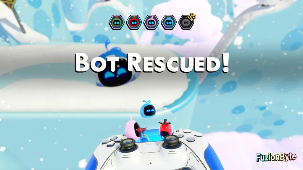 Astro Bot Camo Cosmos Going Loco Bot Locations Bot 4, Voracious Blob Rescued