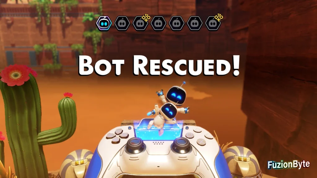Astro Bot Camo Cosmos Heiroglitch Pyramid Bot locations Bot 1